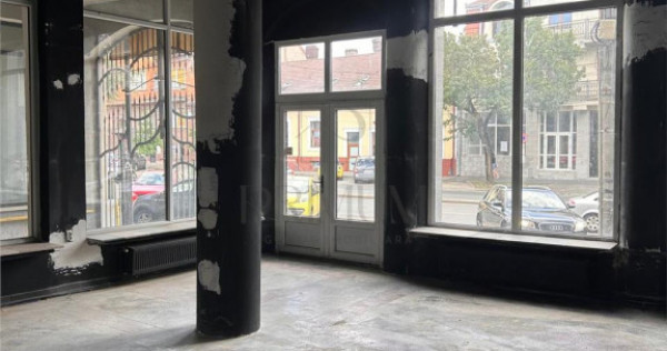 Spatiu comercial intr-o zona cu vad, centrala proprie