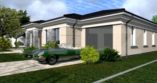 Casa individuala deosebita 4 camere, 190 mp, 1000 mp teren,