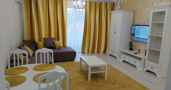 Inchiriez apartament 2 camere Dacia - bloc nou - loc de parcare inclus
