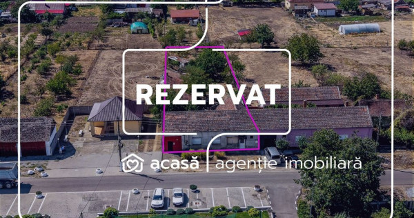 REZERVAT! Gospodărie cu teren de 1.345 mp &icirc;n Galșa-Șiria