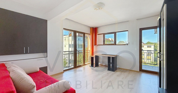 1 cameră, 36 mp, CT, AC, balcon 5 mp, zona Iulius Mall