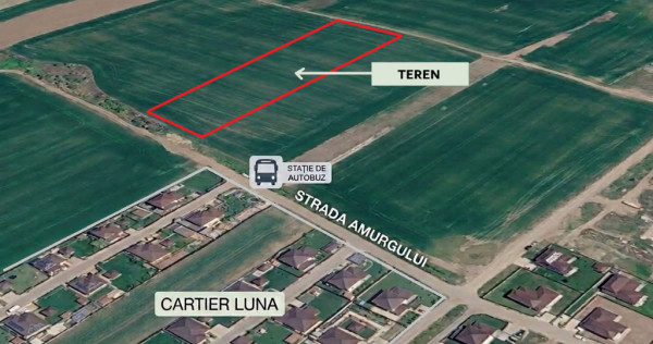 De vanzare Teren de 10.000 MP, situat in Balotești, zona Zincheriei