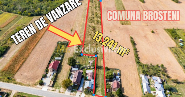 ???? Teren industrial 13.241 mp | Podu Brosteni, Argeș