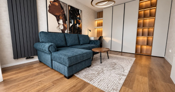 Tractorul-Coresi/Kasper apartament 2 camare mobilat si utilat ,parcare