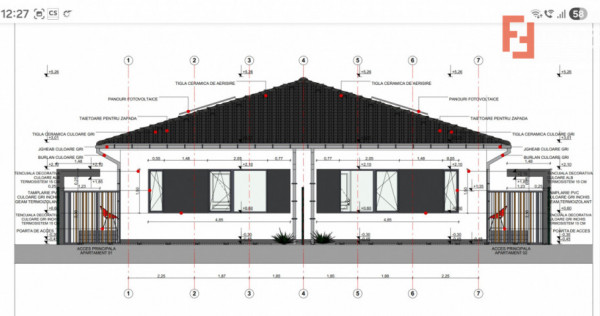 Duplex de vanzare cu 3 camere, zona Bucovat