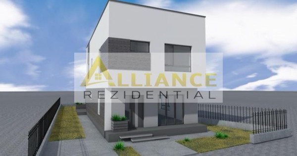 Casa individuala P+1E ~ 4 camere 3 bai ~ teren 1200mp ~