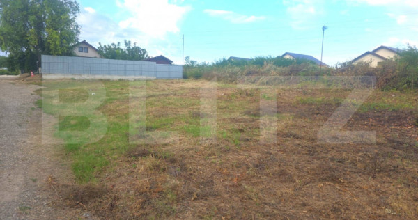 Teren de vanzare, 815 mp, deschidere 46 ml, zona Horpaz