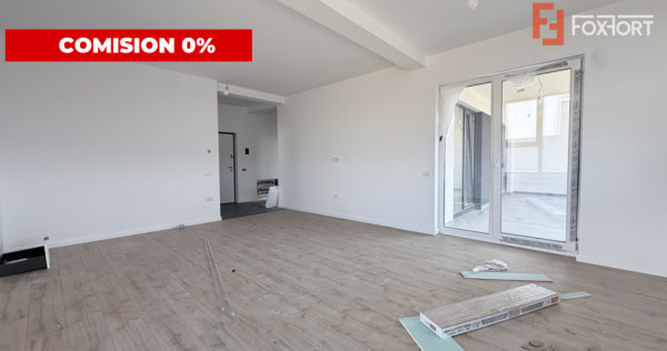 Comision 0% Apartament de vanzare, 3 camere + terasa de 15,6