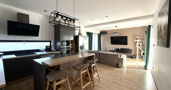 Duplex inedit cu 4 camere, 150 mp, mobilat, in Dumbravita