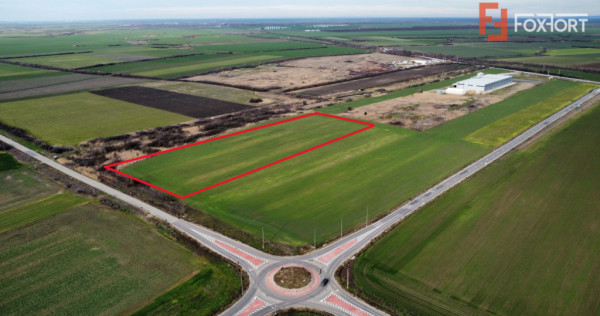 Teren industrial de vanzare de 25.000 mp, zona Deta