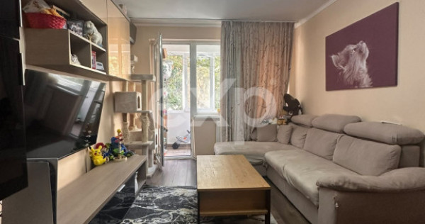 Apartament decomandat cu 3 camere, renovat recent, centrală