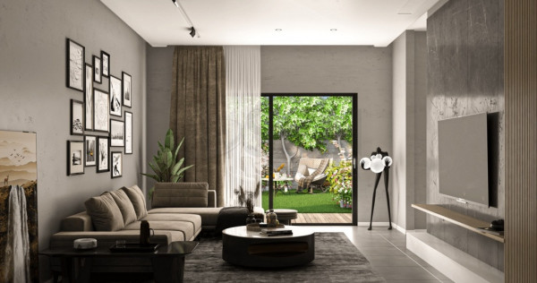Apartament modern 2 camere cu gradina proprie I Zona Aviatiei