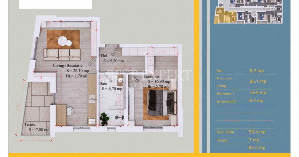2 Camere Spațios | Centrală Proprie | Geam Tripan | Pallad