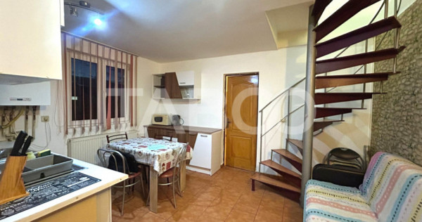 Apartament la mansarda de vanzare 4 camere decomandate Rahov
