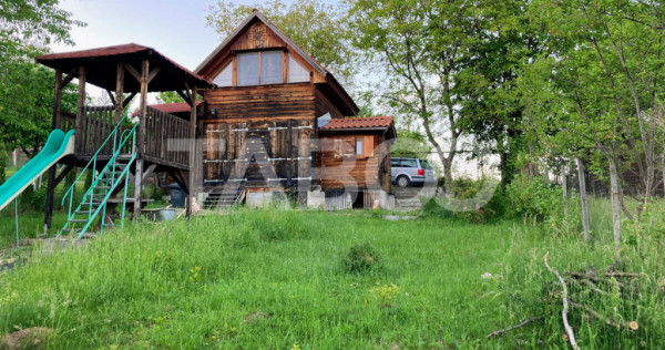 Casa de vacanta cu vedere spre munti curte de 640 mp in Trop