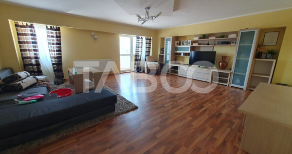 Apartament 4 camere 120 mp utili + balcon etaj 2 mobilat ut