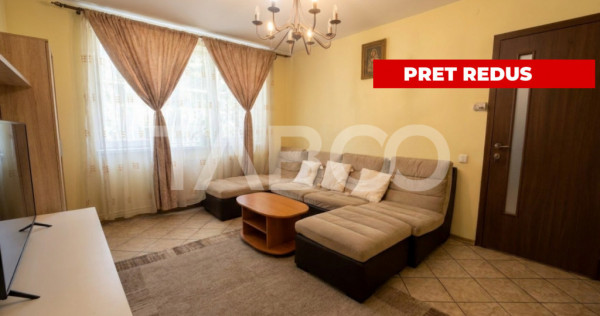 Apartament 3 camere mobilat utilat cu balcon zona Rahovei S