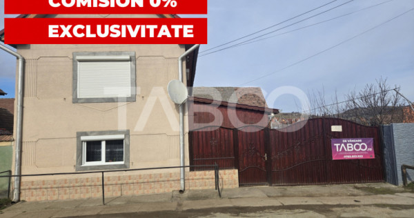 COMISION 0 Casa de vanzare 118mp 5 camere curte 1597mp Vurpa