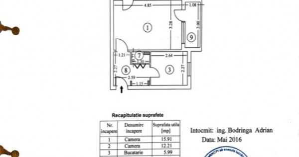 Apartament 2 camere renovat Drumul Taberei