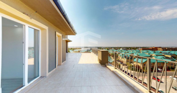 PENTHOUSE COSMOPOLIS | 3 CAMERE, TERASĂ GENEROASĂ, 2 PARCĂRI