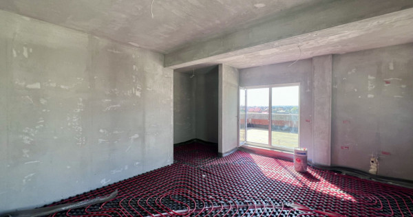 Penthouse 3 camere, 82 mp utili, 2 balcoane + Terasa 20 mp -