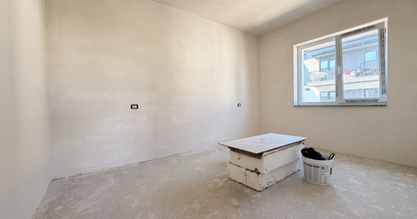 Apartament cu 2 camere, decomandat, 53 mp utili + balcon-Gir