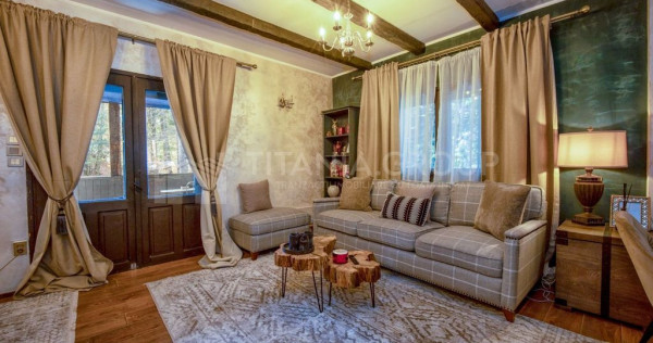 Vila superba mobilata si utilata, Cioplea - Predeal, langa padure