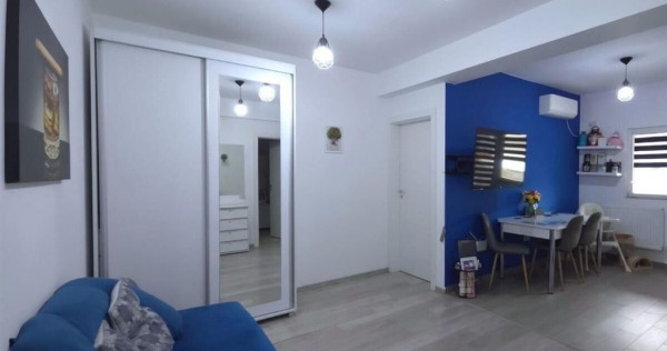 Mamaia Nord - TRL Twins Residence, 2 camere, 2 bai, parter cu balcon!