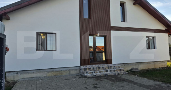 Casa deosebita Tarlungeni-cartier lux-teren 750 m-4 camere