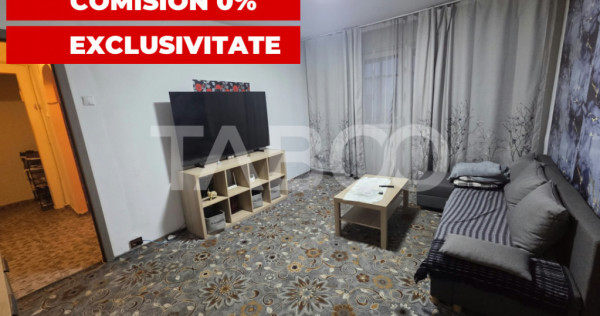 Apartament 2 camere semidecomandat de vanzare zona Tudor Vla