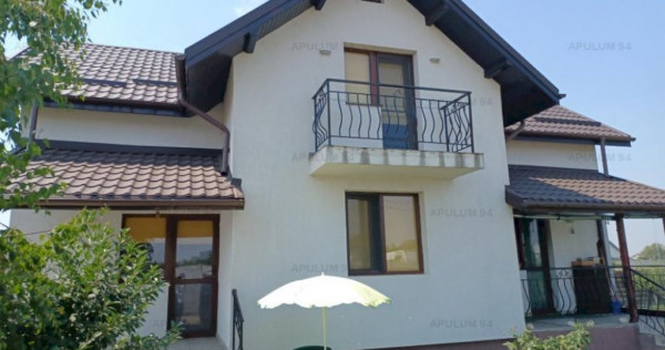 Casă 5 camere, P+1, an 2016, curte 520 mp, Săbăreni