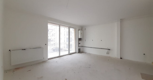 Apartament 3 cam 54 mp, et.1 semifinisat,bloc 2015,Floresti