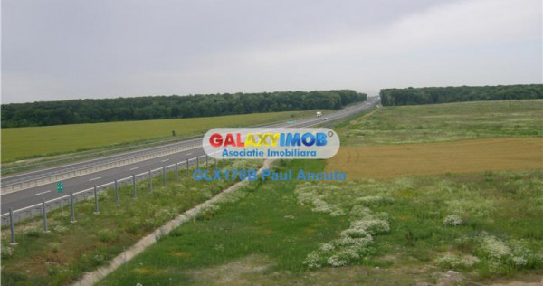 Teren Nod Autostrada A3 Snagov 6000 mp acces la 2 drumuri