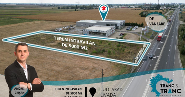 Teren intravilan de 5000 m2 lângă suzuki în Livada(ID:27976)