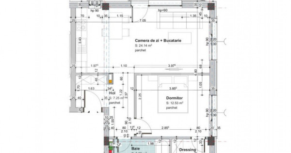 Ansamblu nou! Apartament 52 mp 2 camere zona Regal