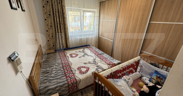 Apartament,3 camere, 62mp , zona - Liceul Sportiv