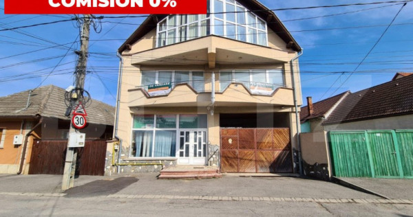 Casa, proprietate pretabila pentru sediu de firma + hala pro