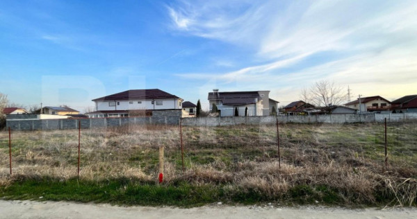 Parcele teren intravilan de 452 mp, front 20 m, Balta Verde