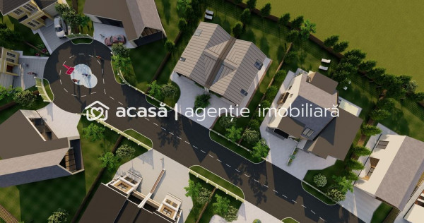 Parcelă ARED - 657 mp, cu infrastructură completă