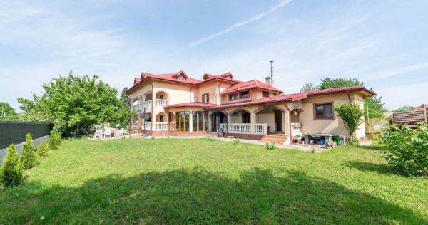 Casa - Vila de vanzare, 10 camere, teren 1800mp, Bacu, Joita