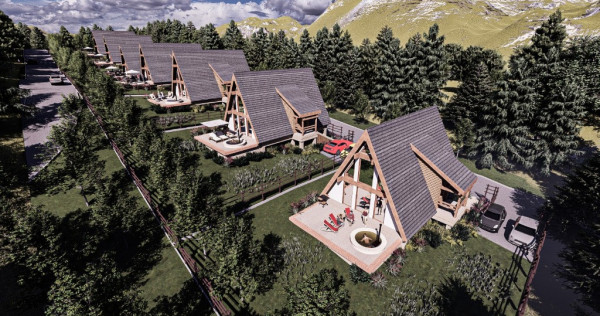 Casa de vacanta A-Frame, Glajerie, Rasnov, Brasov