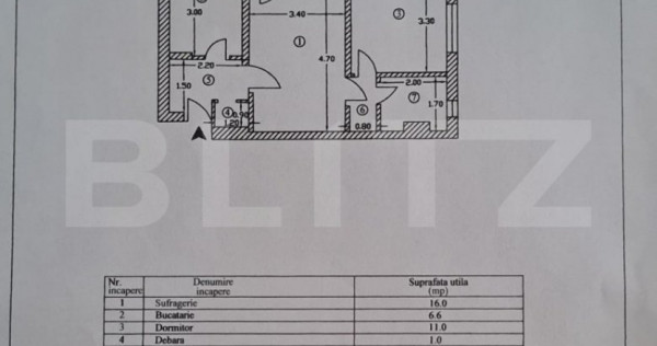 Apartament 2 Camere + Garaj 16mp - Pitești, Zona Craiovei