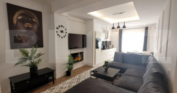 Comision 0%! Apartament 2 camere, 55 mp, lux, finisat! Zona