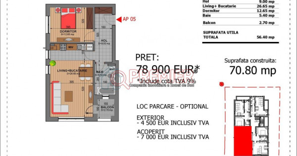 Aparatorii Patriei - apartament 2 camere