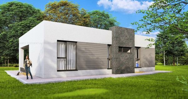 Complex Rezidential||Casa individuala|| 4 camere 2 bai || teren 407mp2