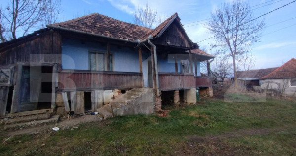 Casa batraneasca,55mp utili, teren aferent 2700mp+1ha teren