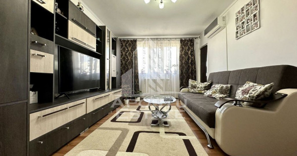 Apartament cu 3 camere, centrala proprie, 2 clime, zona S...