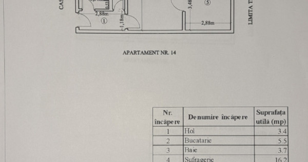 Apartament 2 camere - zona Mc Donald