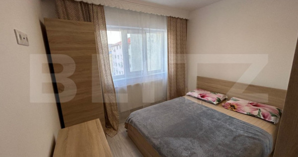 Apartament cu 2 camere, 46 mp, zona de nord