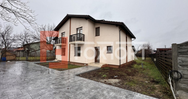 Duplex 4 camere de vanzare, 116 mp, in Chisoda